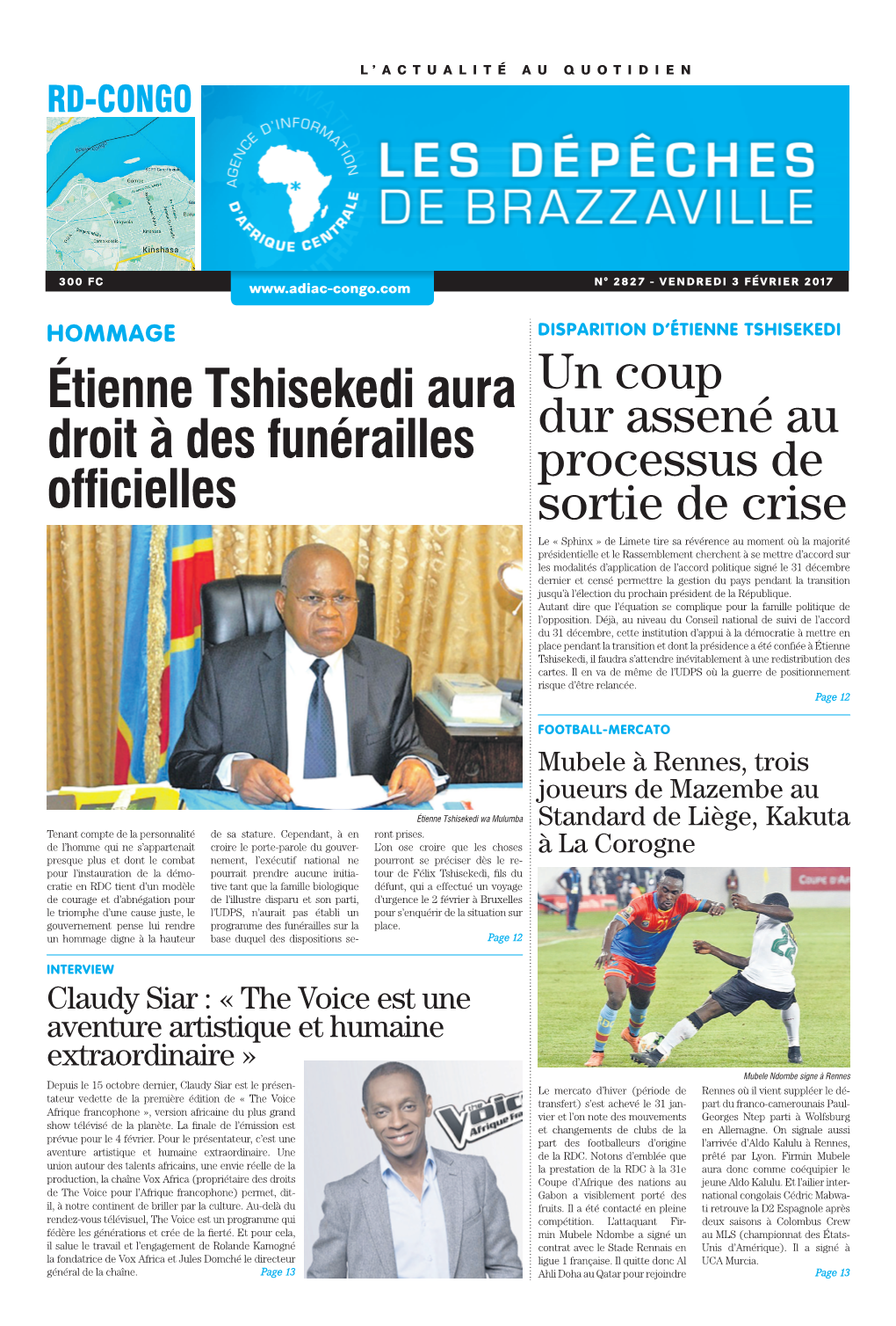 Étienne Tshisekedi Aura Droit À Des