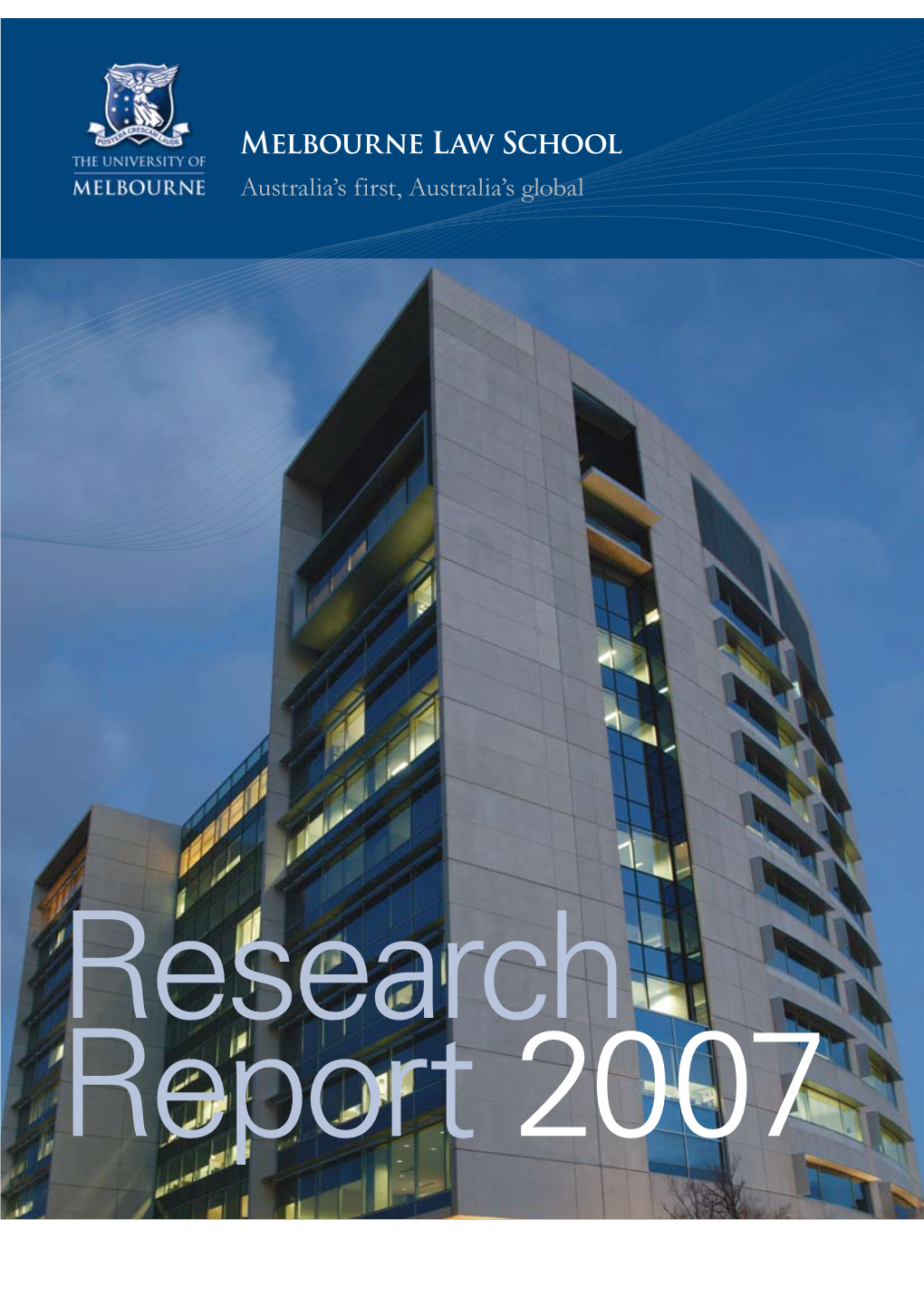 Research Report 2007 Contents