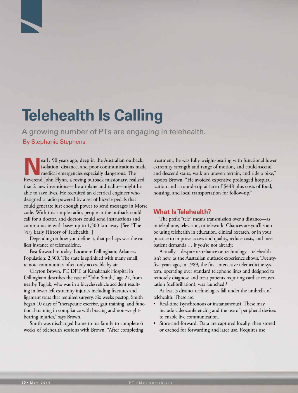 Telehealth Is Calling a Growing Number of Pts Are Engaging in Telehealth