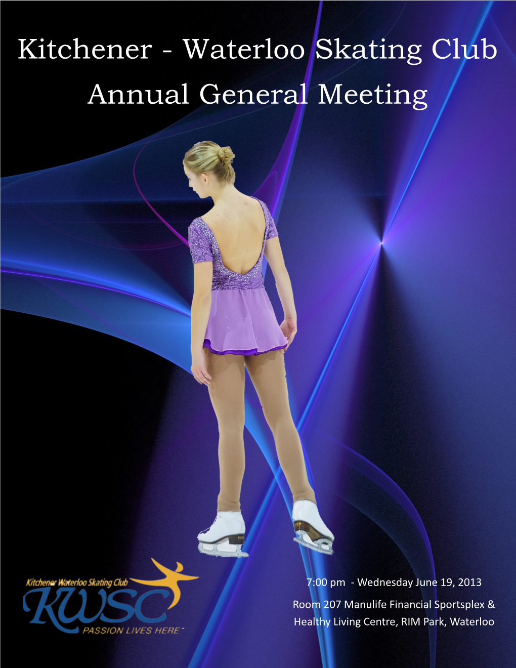 Kitchener - Waterloo Skating Club Annual General Meeting