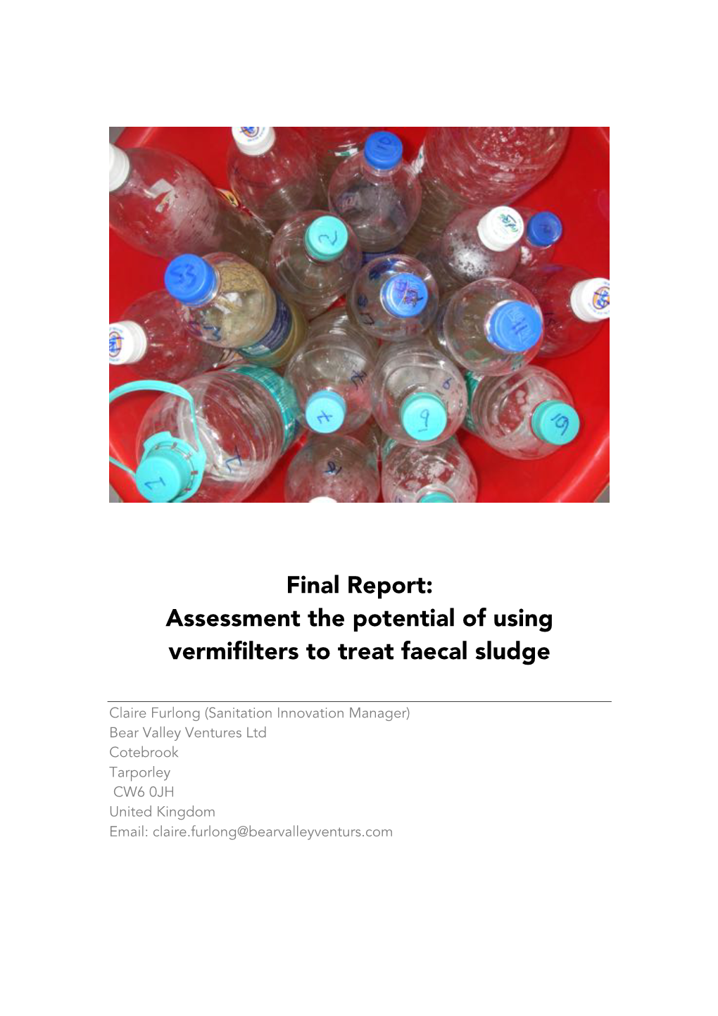 Vermicomposting for Sludge Treatment