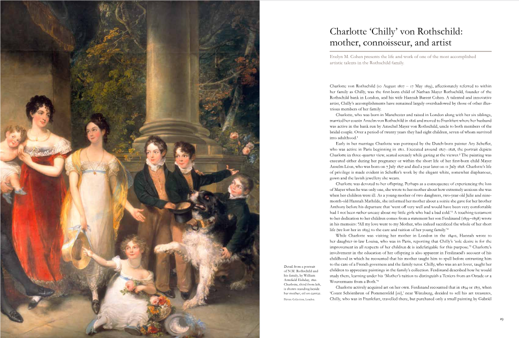 Charlotte 'Chilly' Von Rothschild