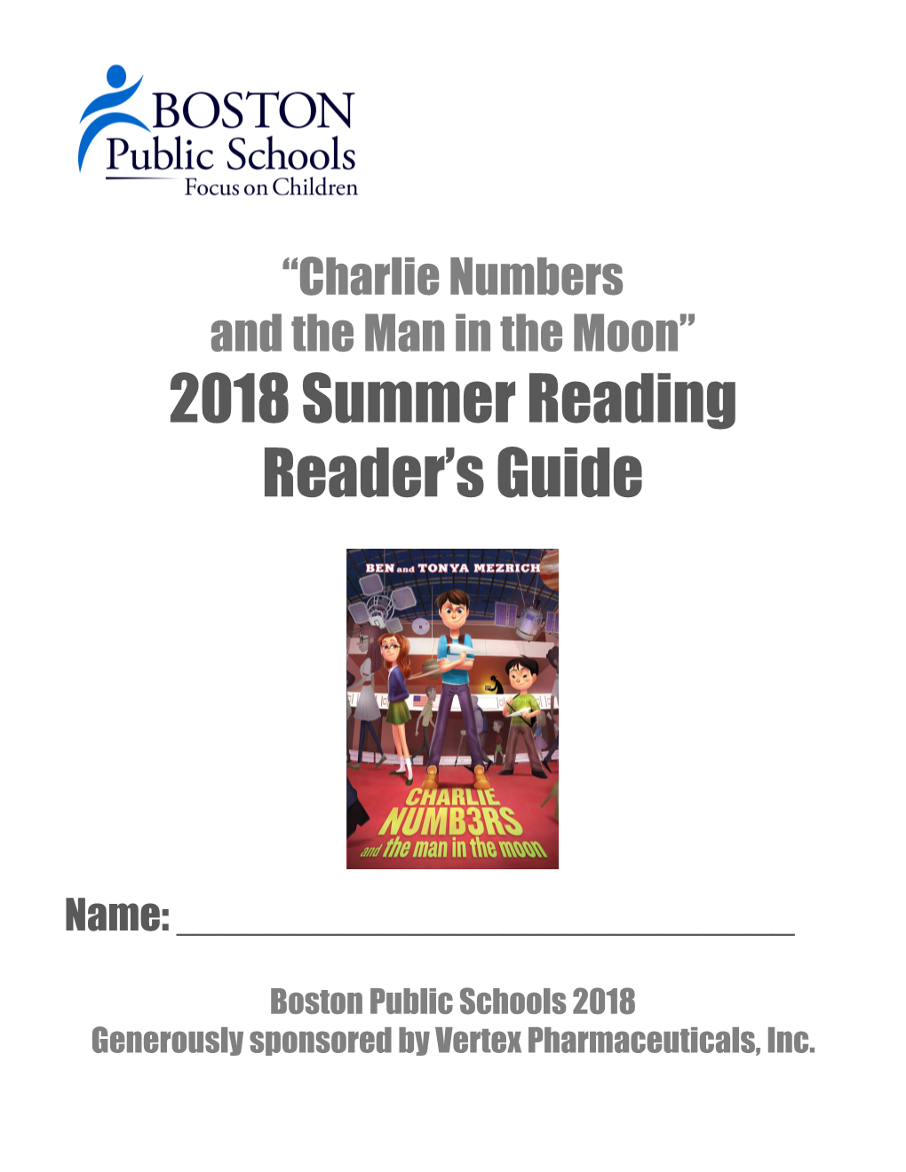 2018 Summer Reading Reader's Guide