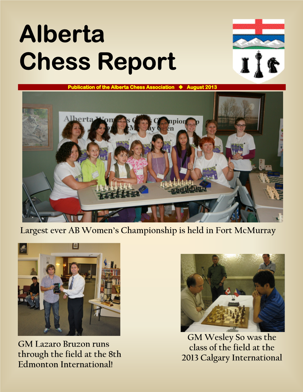 Alberta Chess Report