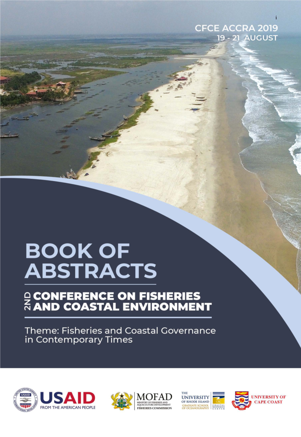 Conference on Fisheries and Coastal Environment, Accra, 2019, Book Of