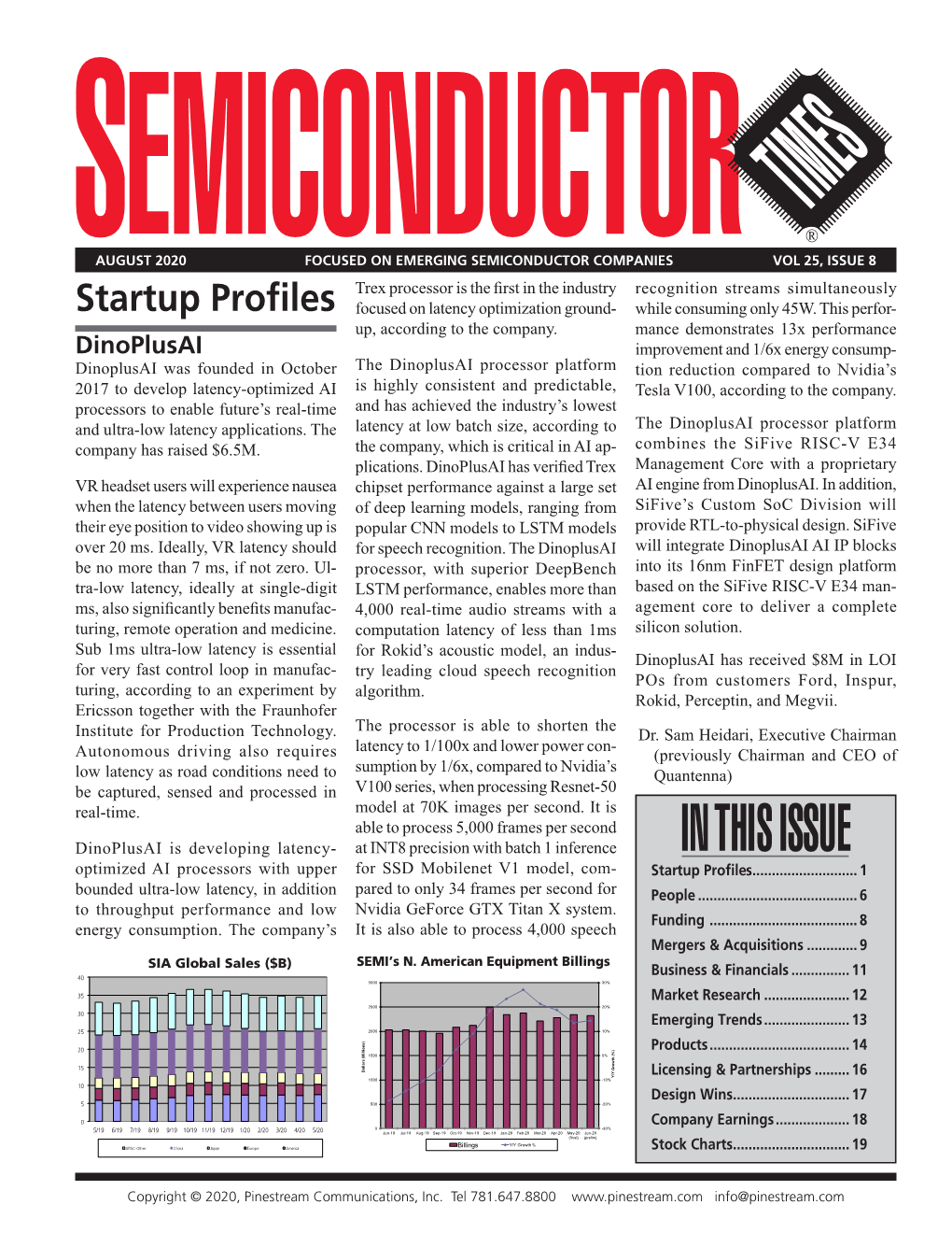 Semiconductor Times, August 2020 (P. 8)