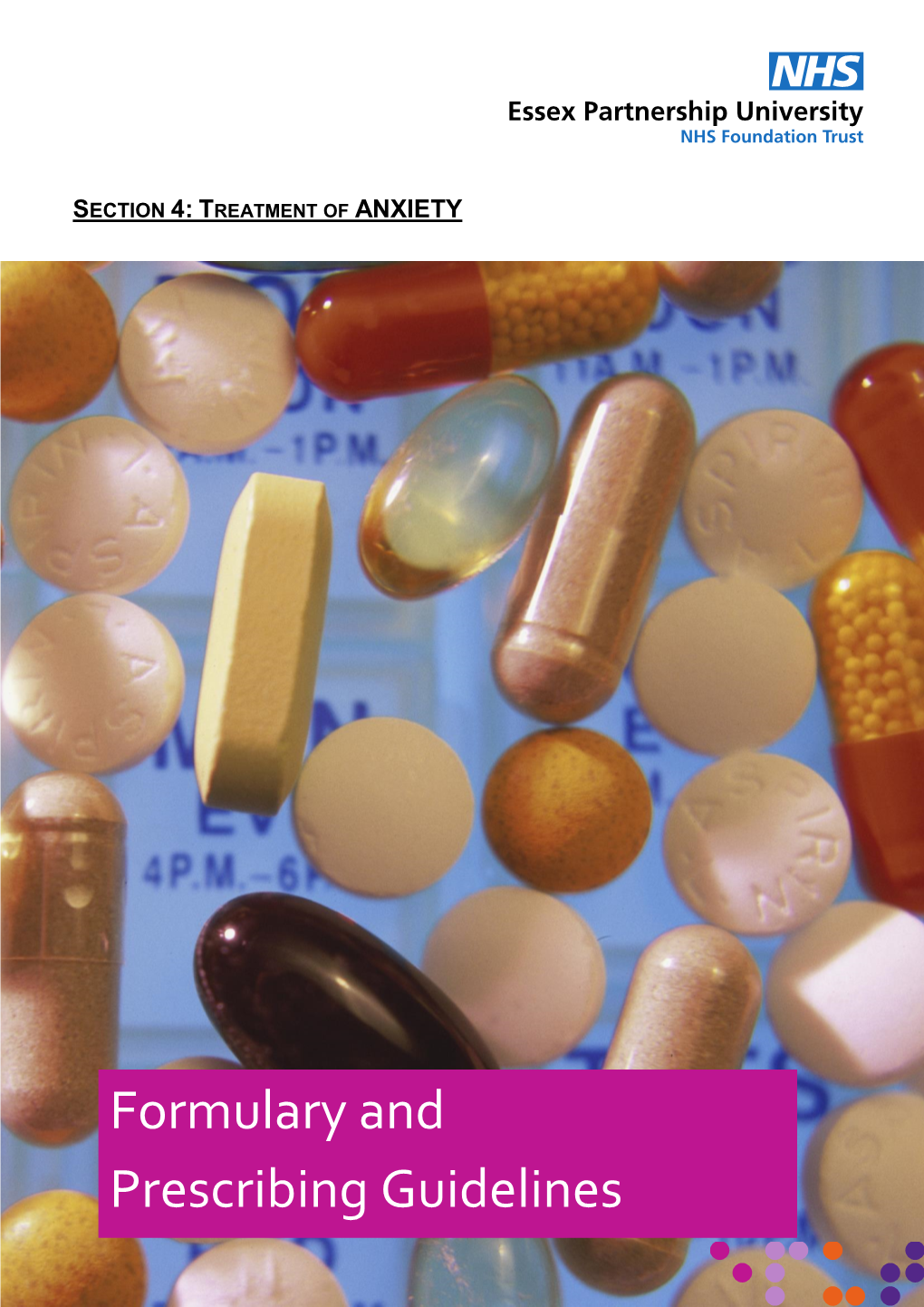 Formulary and Prescribing Guidelines