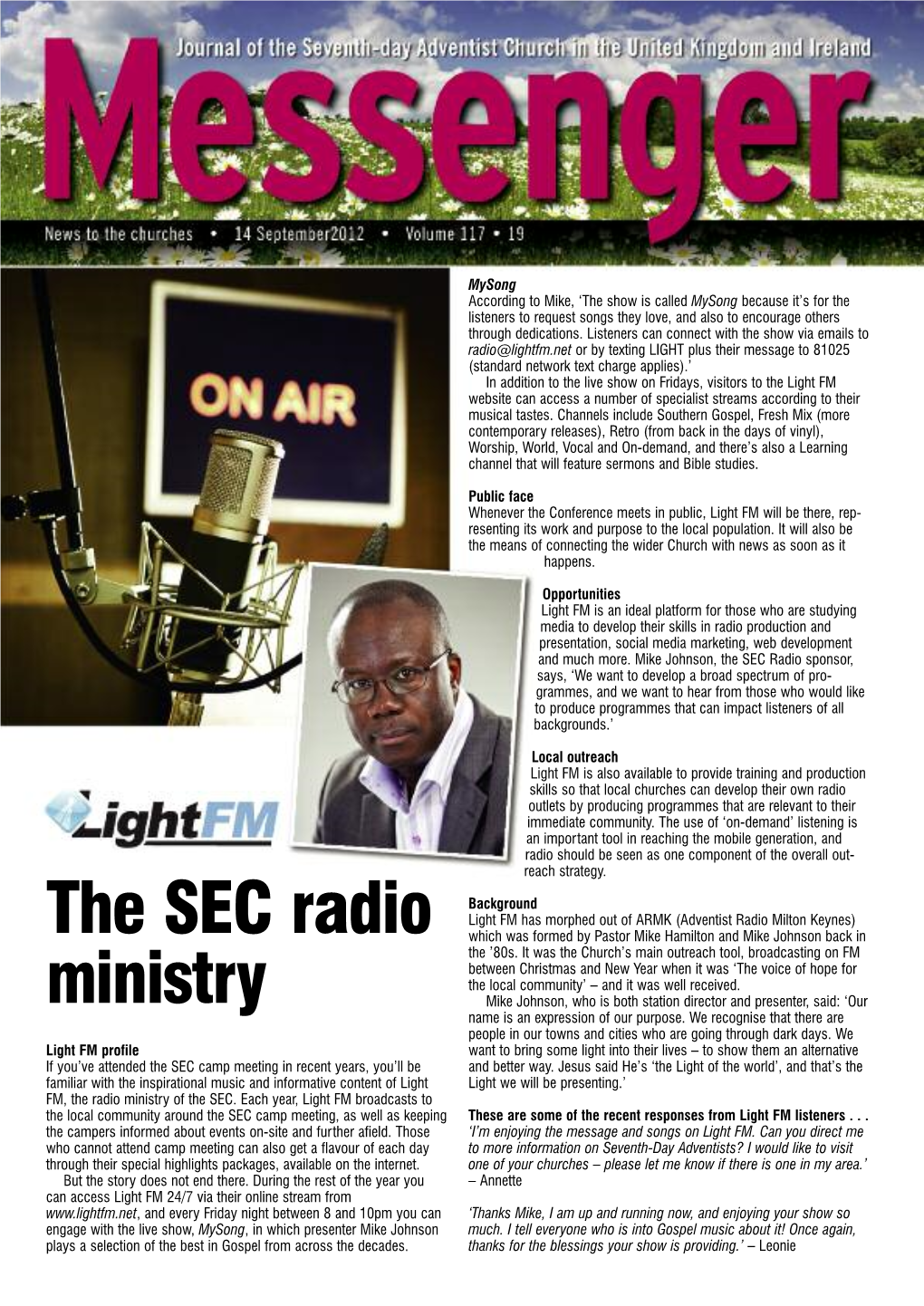 The SEC Radio Ministry