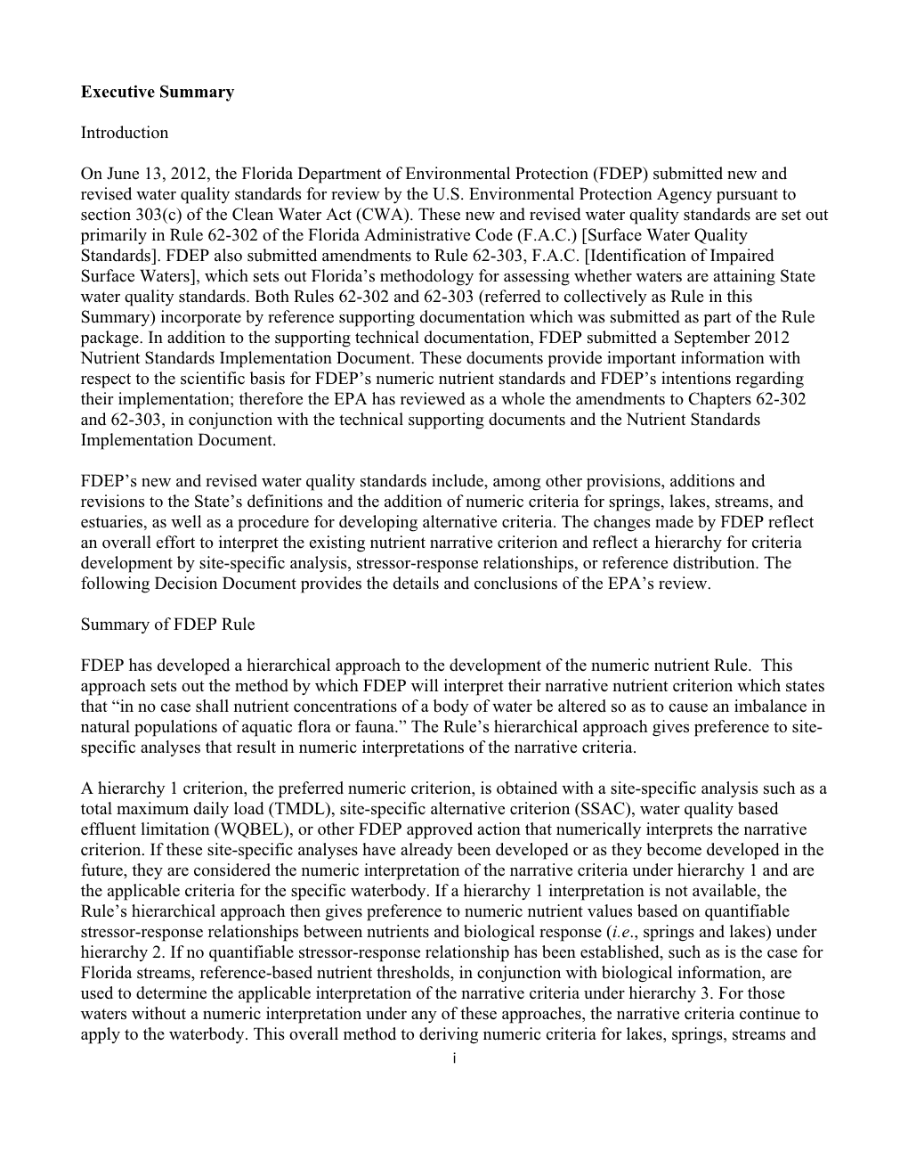 FLNNC Decision Document 11.30.12 Final