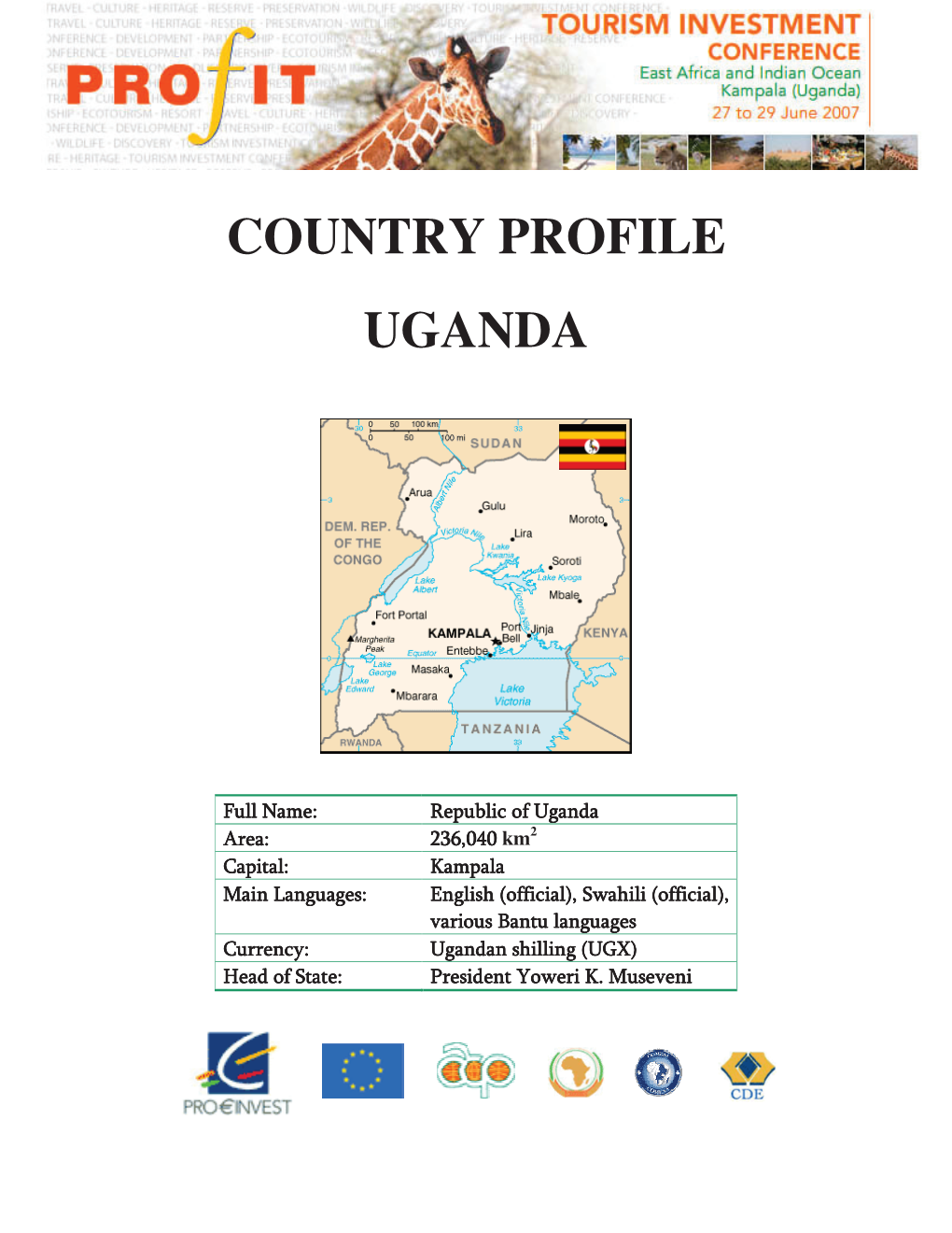 Country Profile Uganda