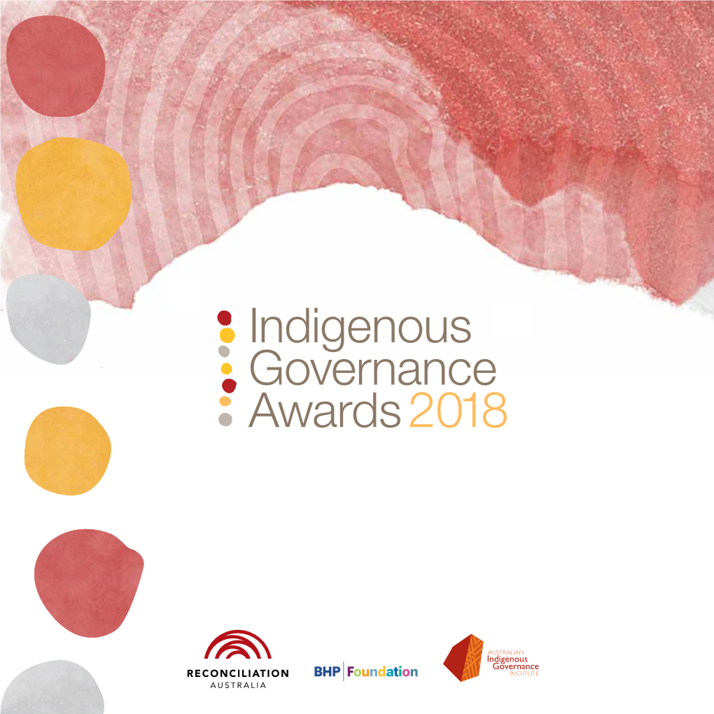 Indigenous Governance Awards 2018