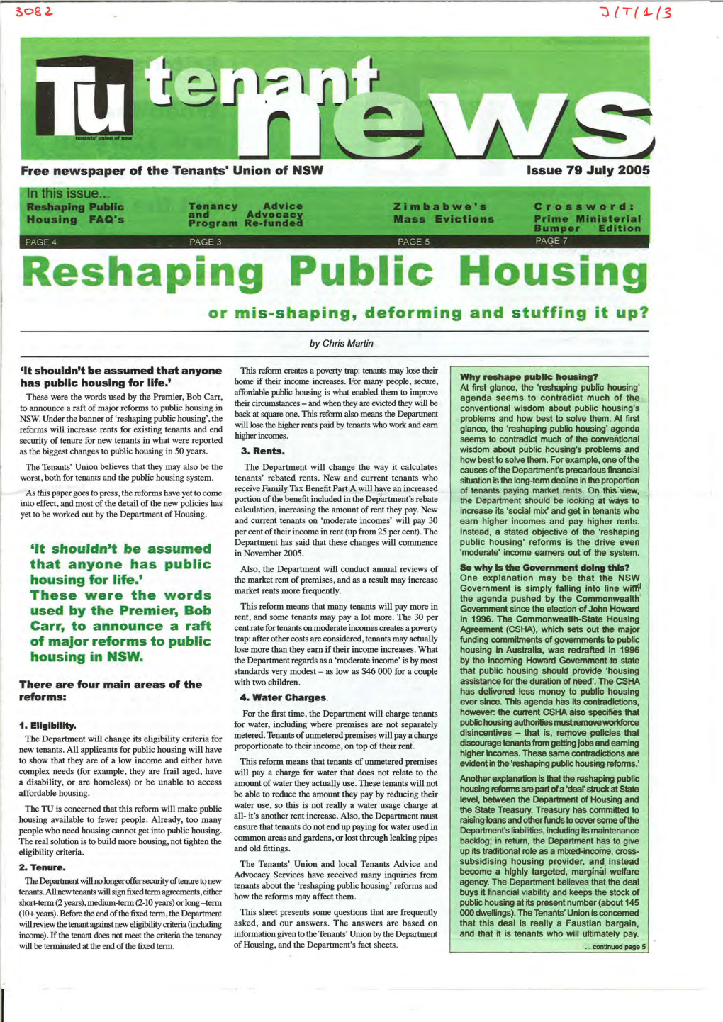 Reshaping Public Housing Faqs