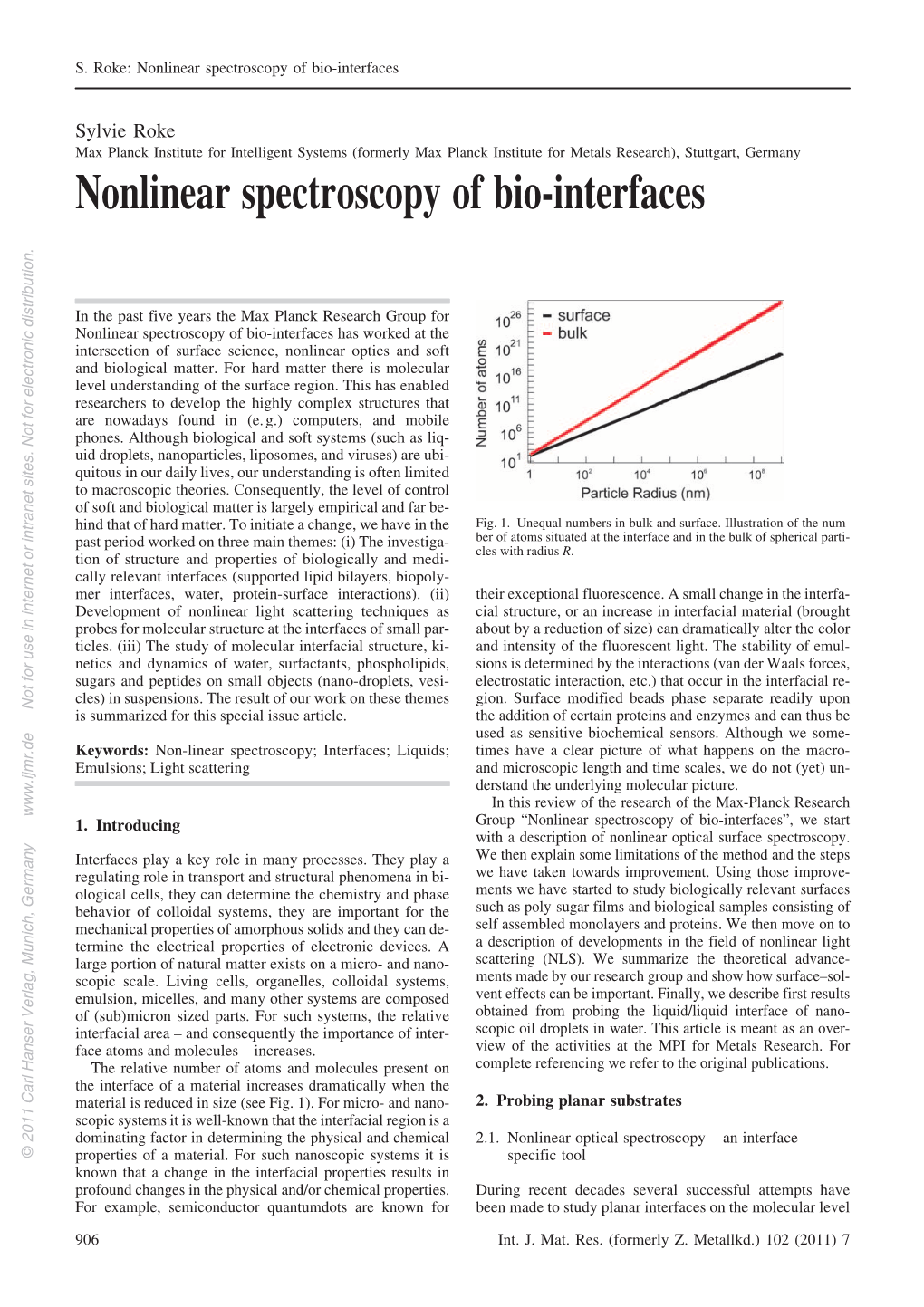 Nonlinear Spectroscopy of Bio-Interfaces