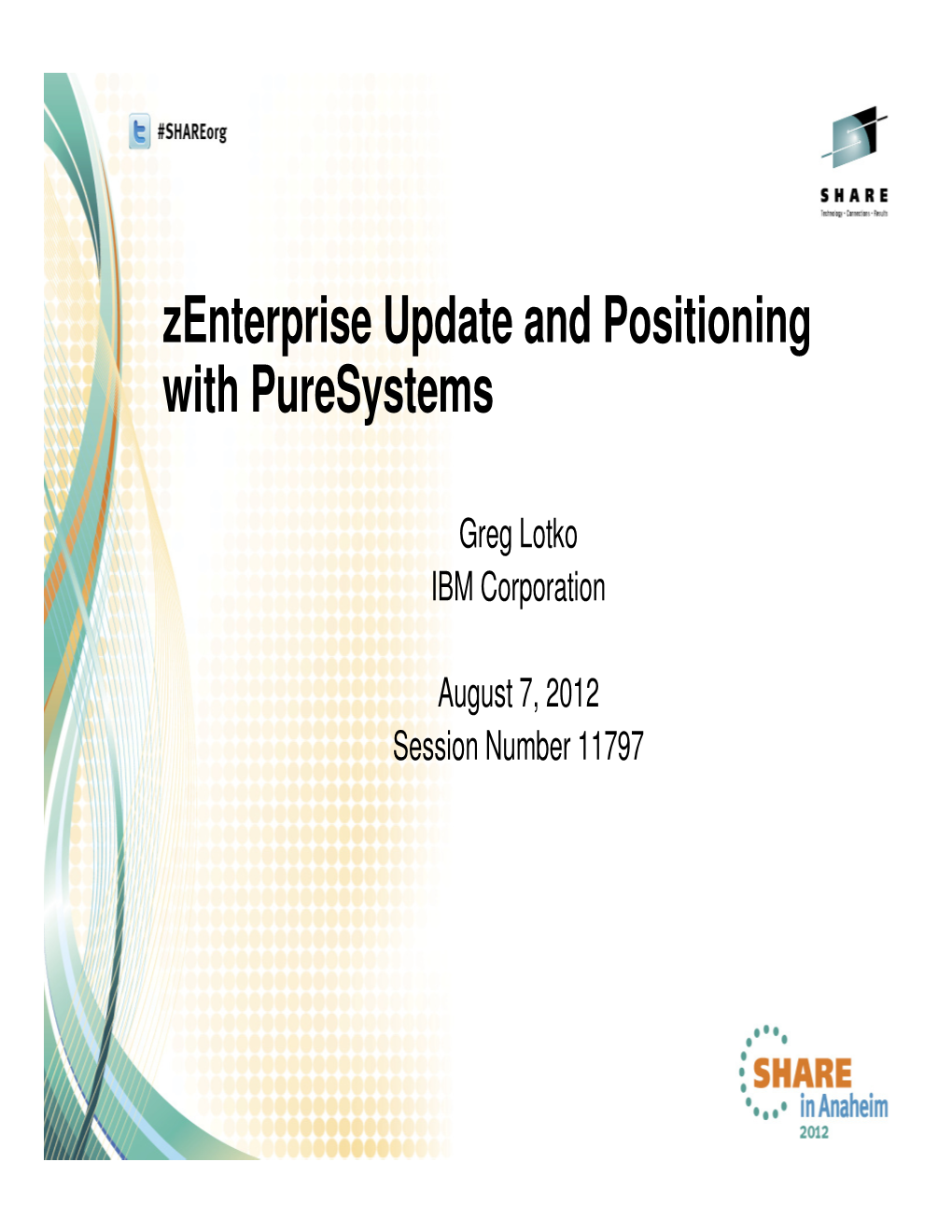 Zenterprise Update and Positioning with Puresystems