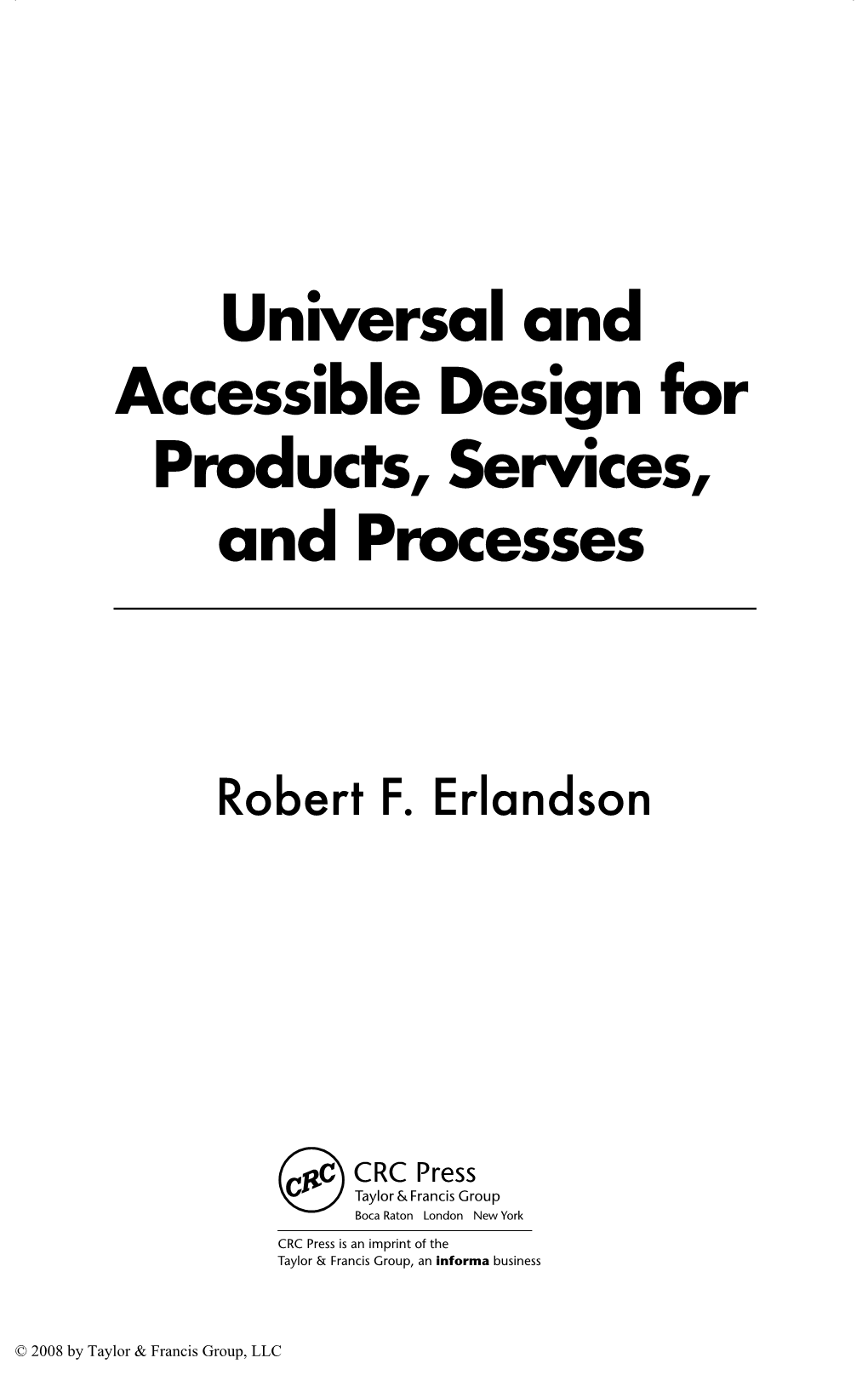 Accessibility and Universal Design