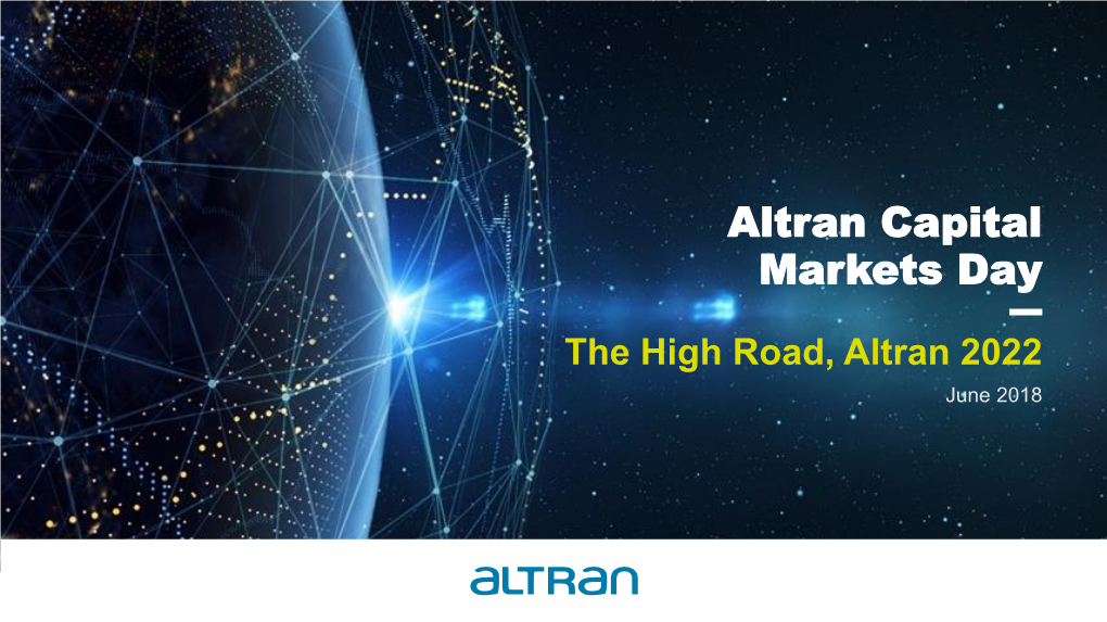 Altran Investor Day 2018