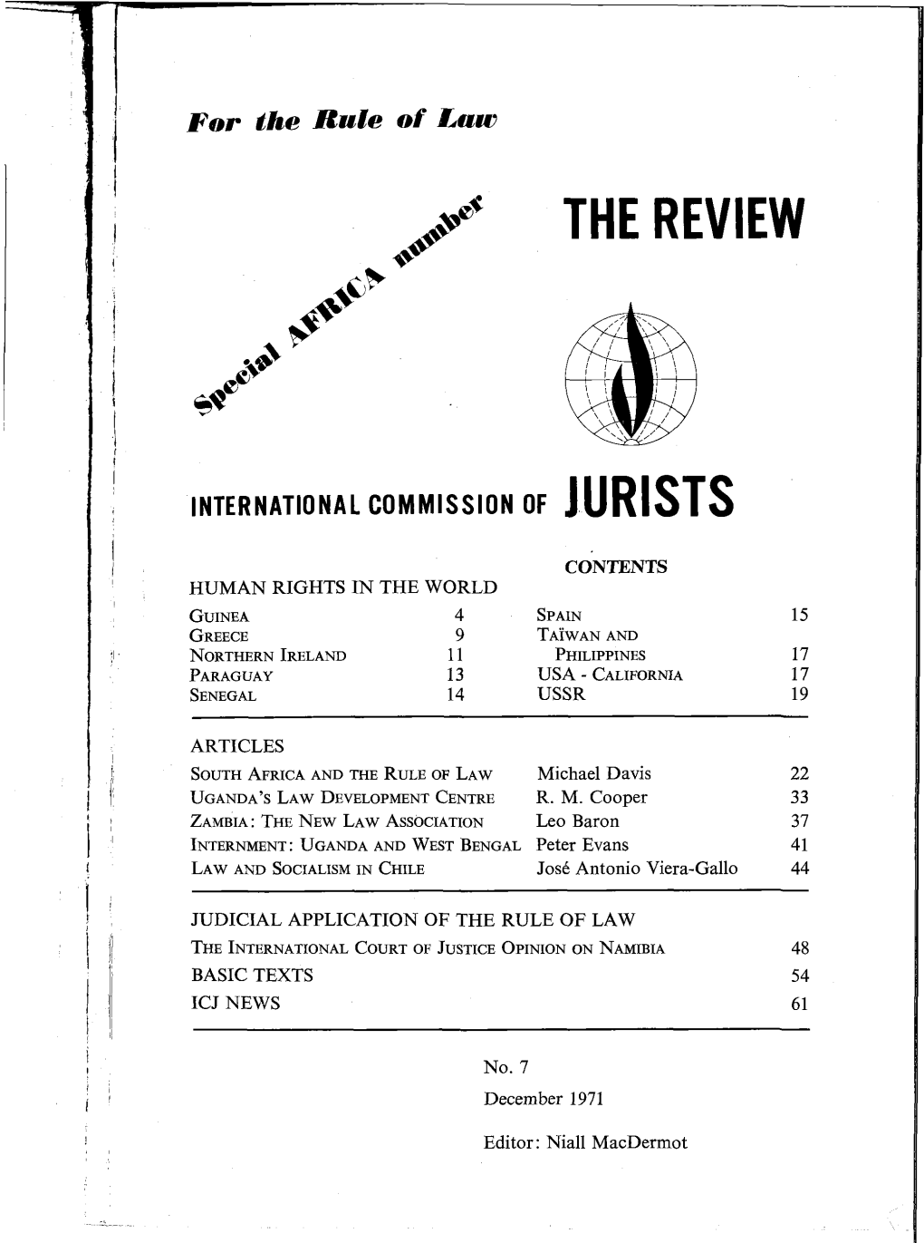 ICJ Review-7-1971-Eng
