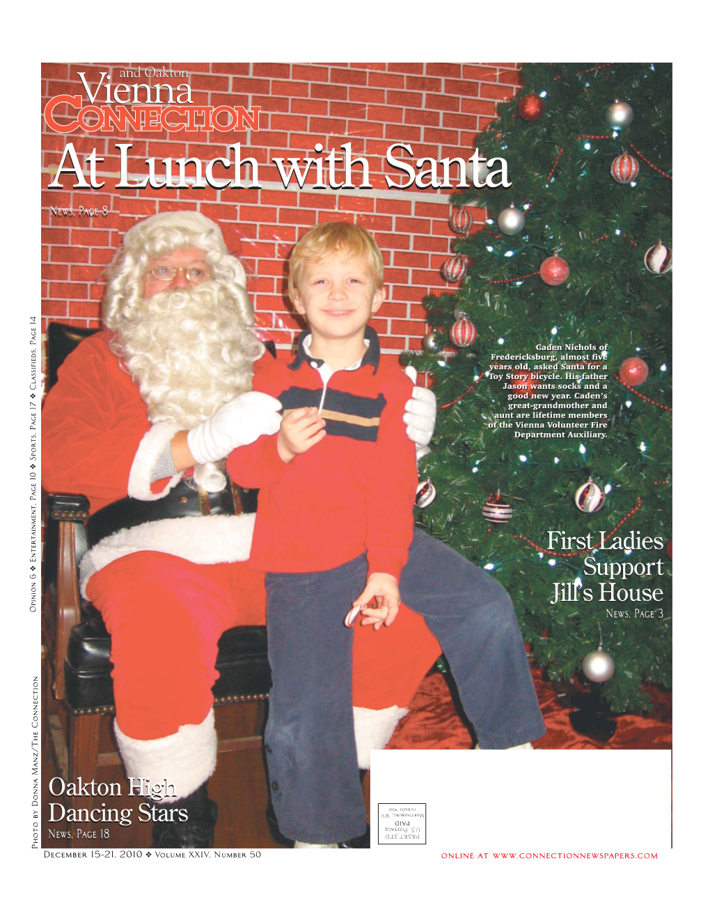 And Oakton at Lunch with Santa News, Page 8