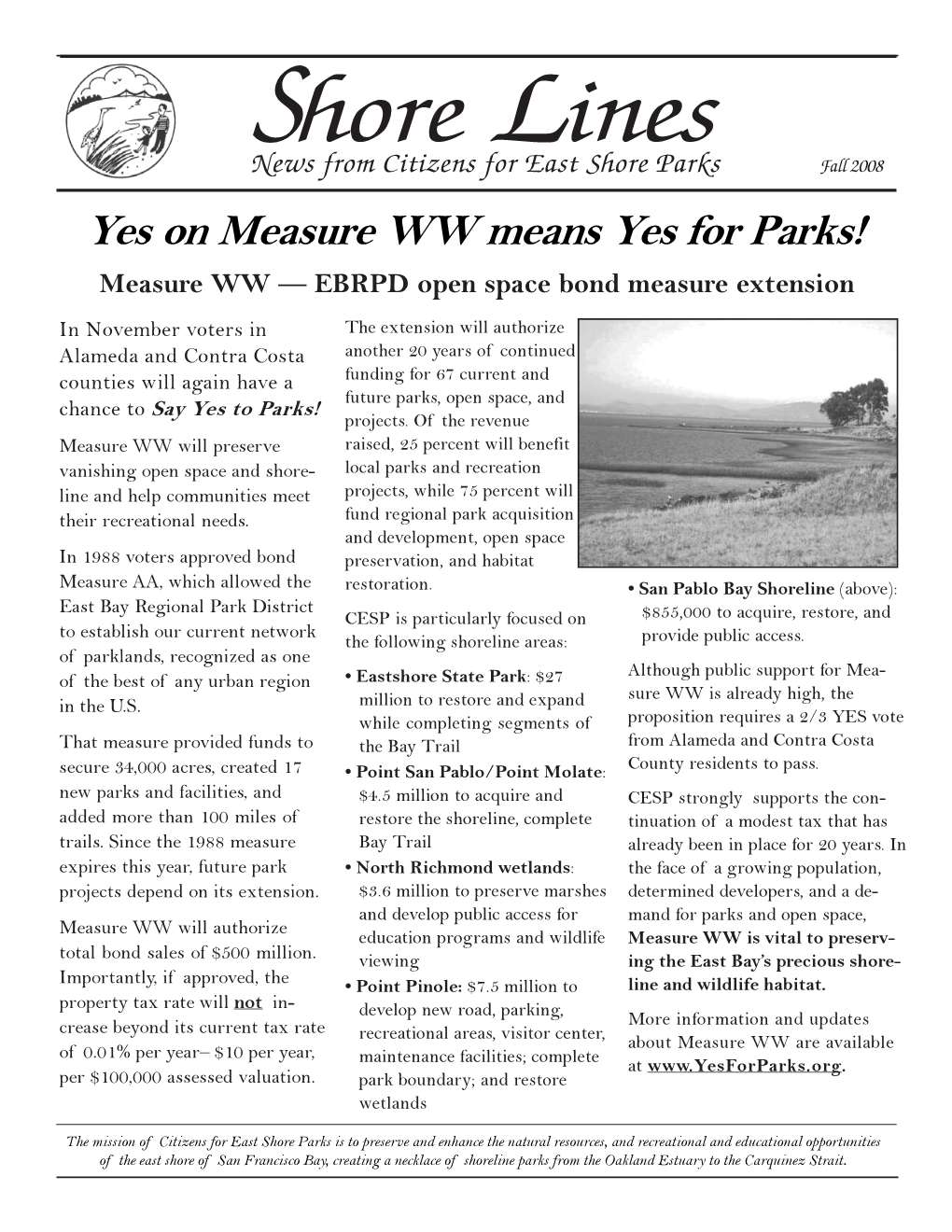 Fall 2008 Newsletter