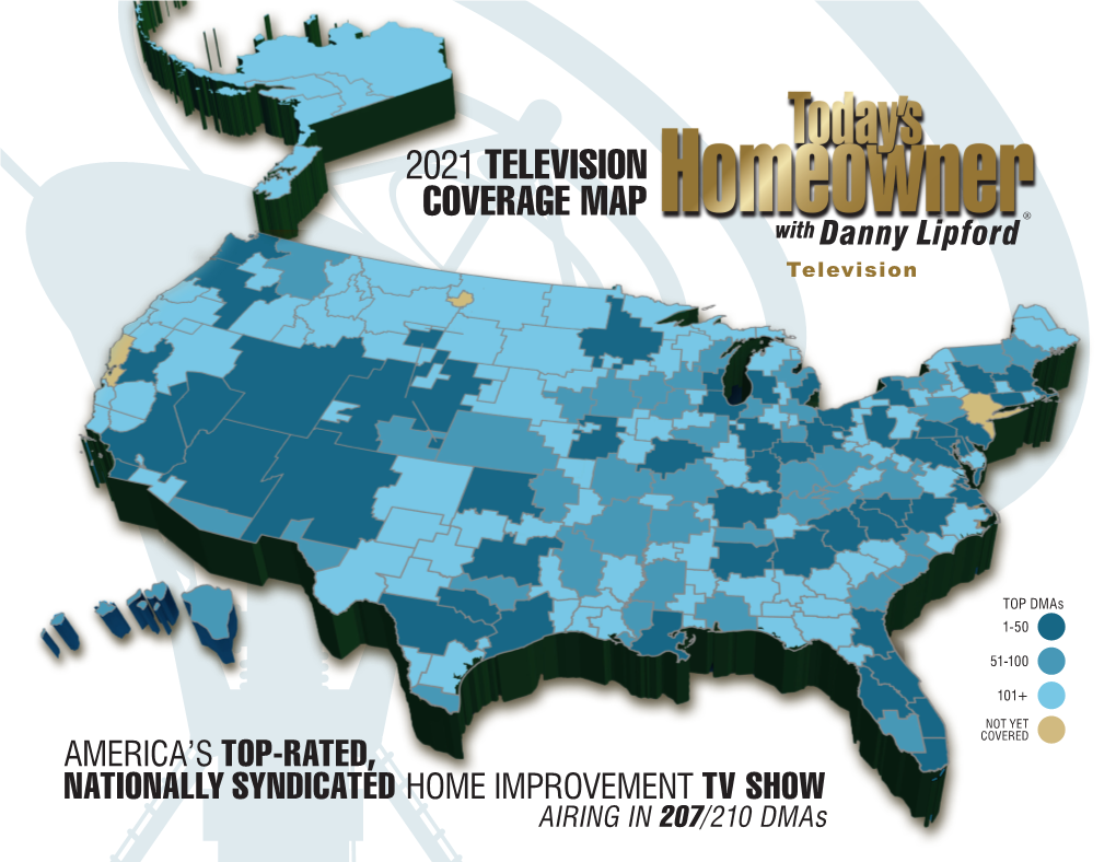 2021 Television Coverage Map