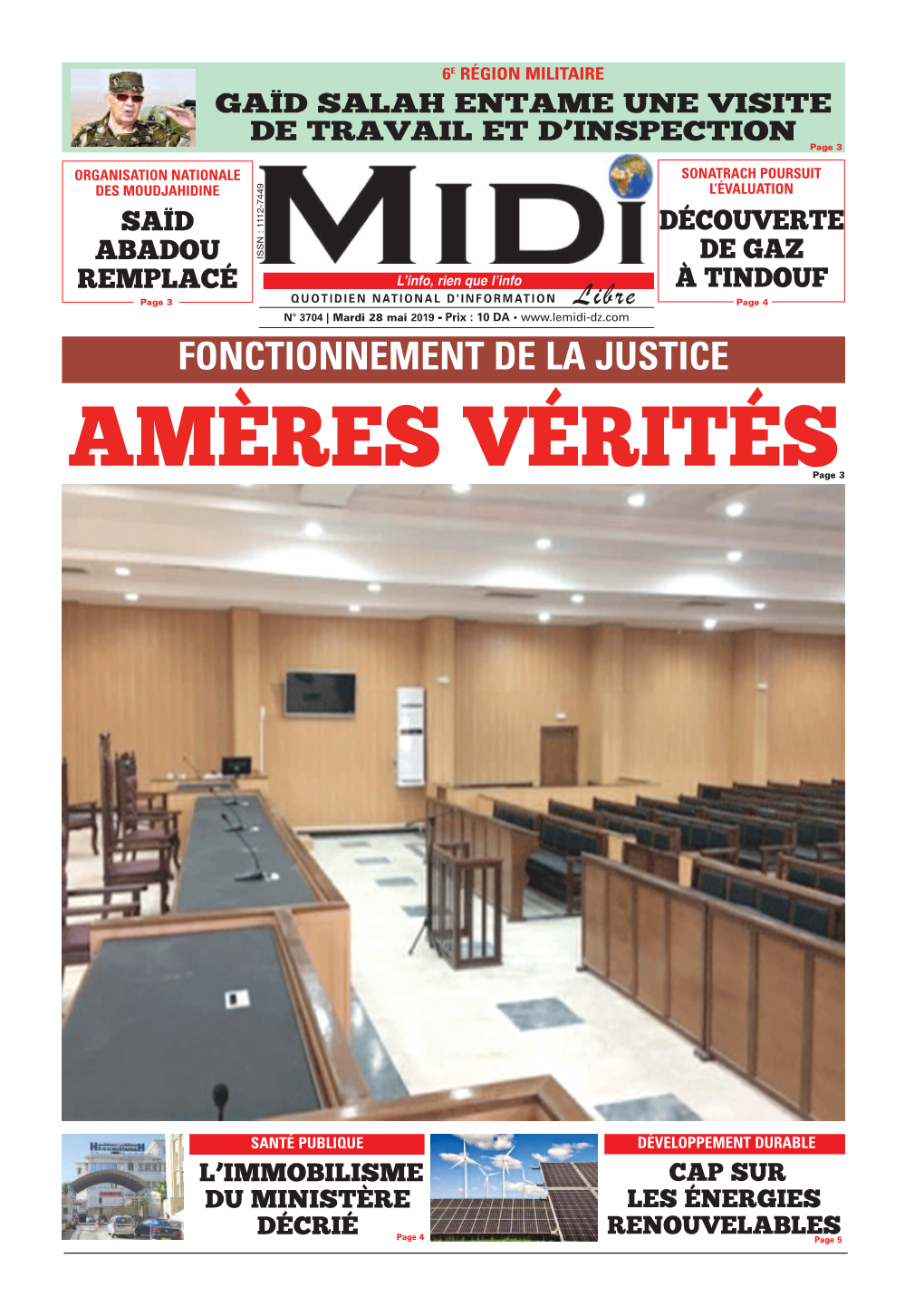 Pdf Le Midi Libre Du 2019-05-28