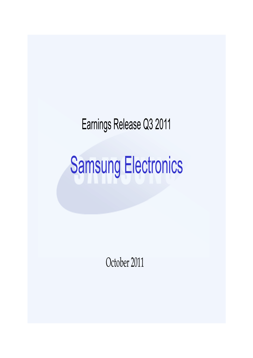 S El T I Samsung Electronics