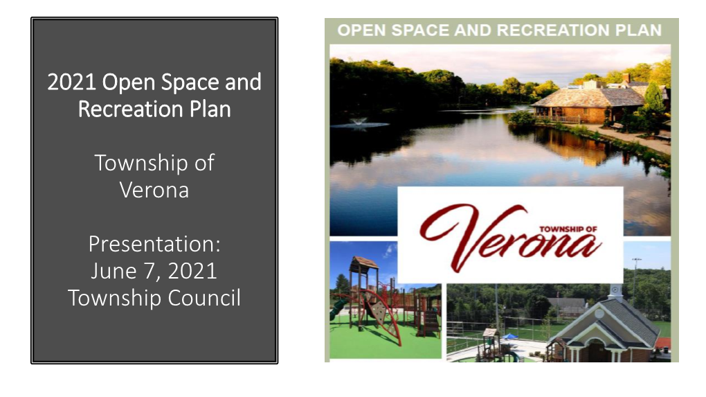 Open Space & Recreation Plan Presentation