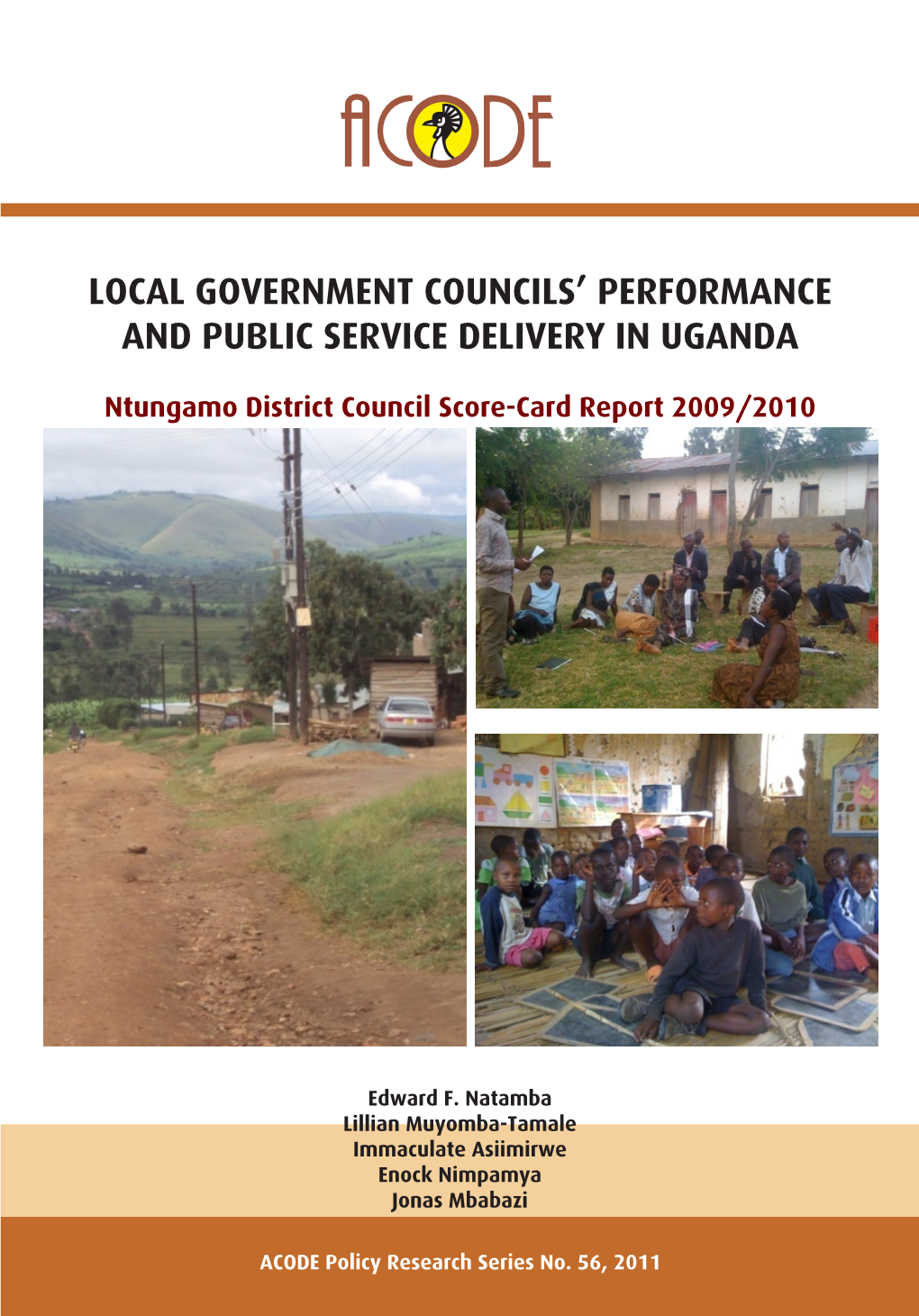 Local Government Councils' Performance and Public