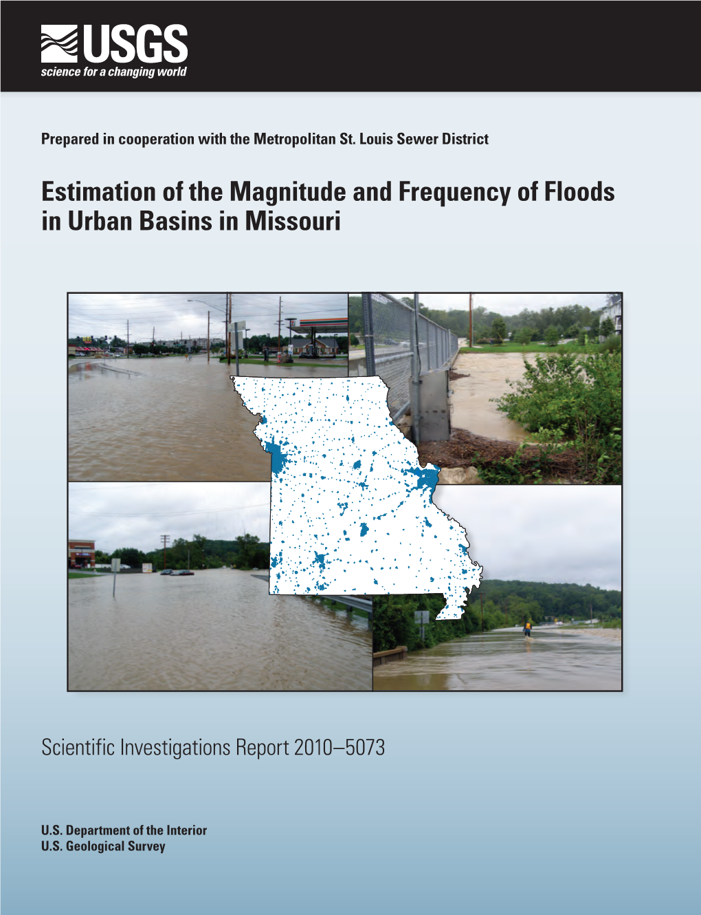 (2010). "Estimation of the Magnitude and Frequency of Floods in Urban