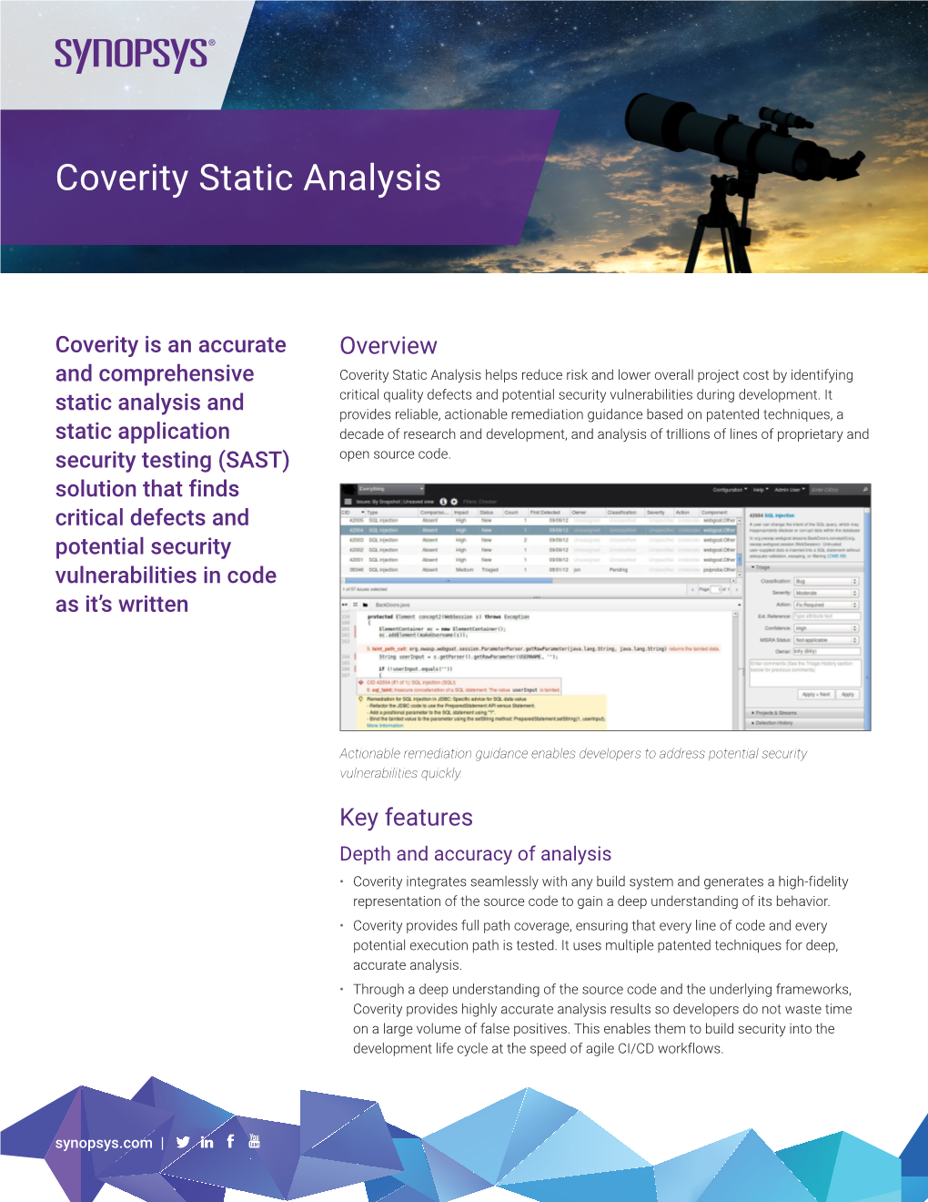 Coverity Static Analysis