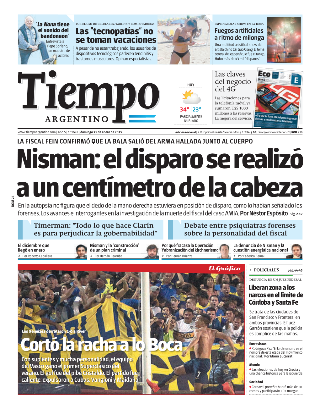 Cortó La Racha a Lo Boca