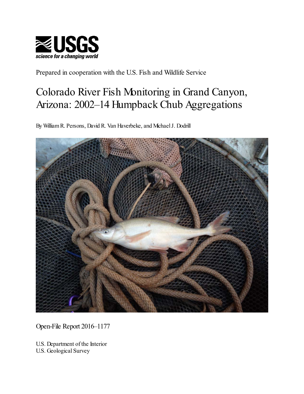 Colorado River Fish Monitoring in Grand Canyon, Arizona: 2002–14 Humpback Chub Aggregations