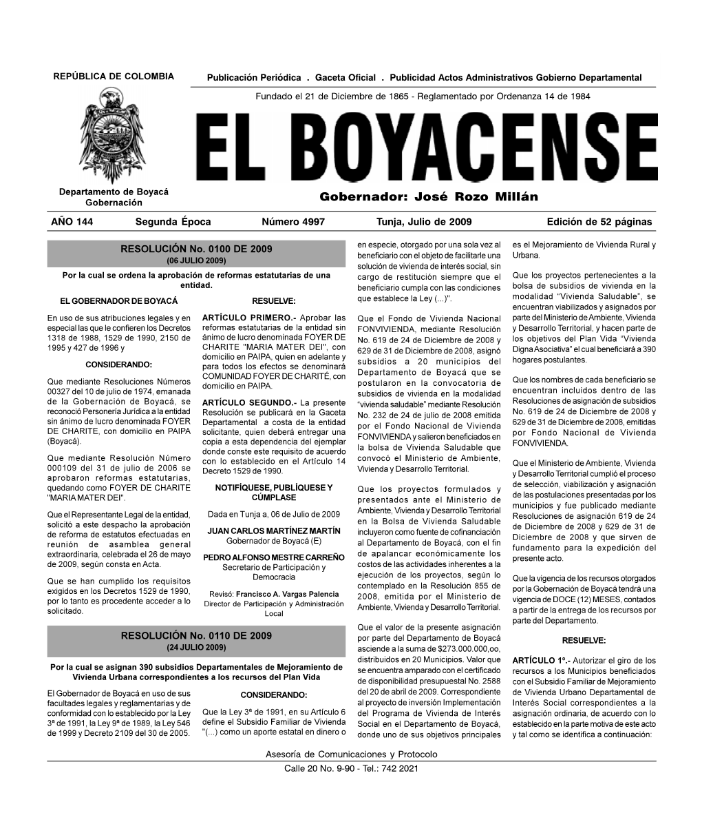 Periodico 4997