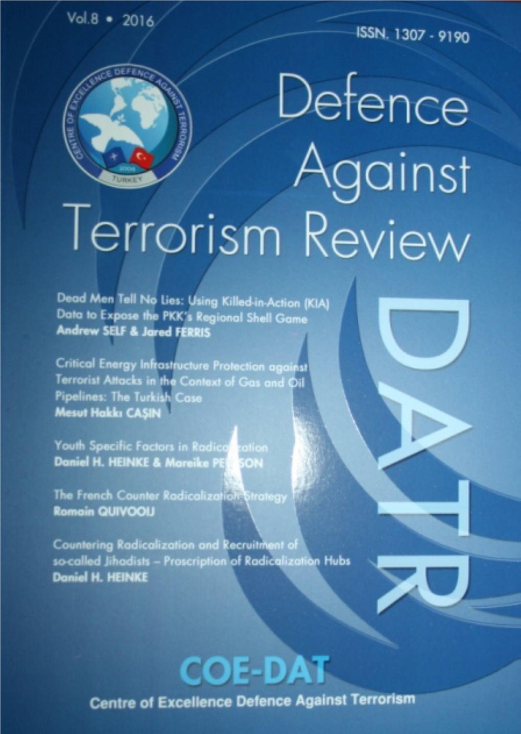 Defence Against Terrorism Review Vol.8 2016