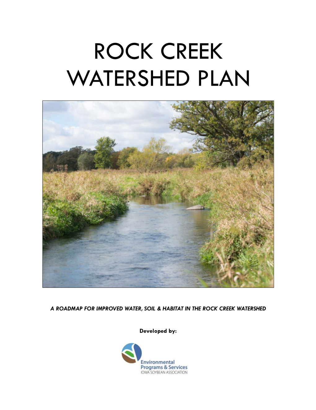 Rock Creek Watershed Plan