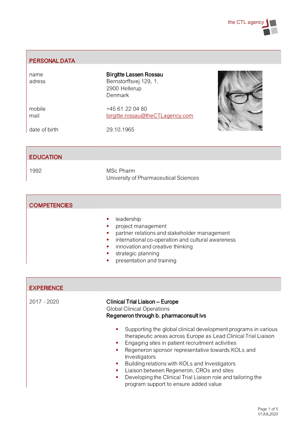 CV | Birgitte Lassen