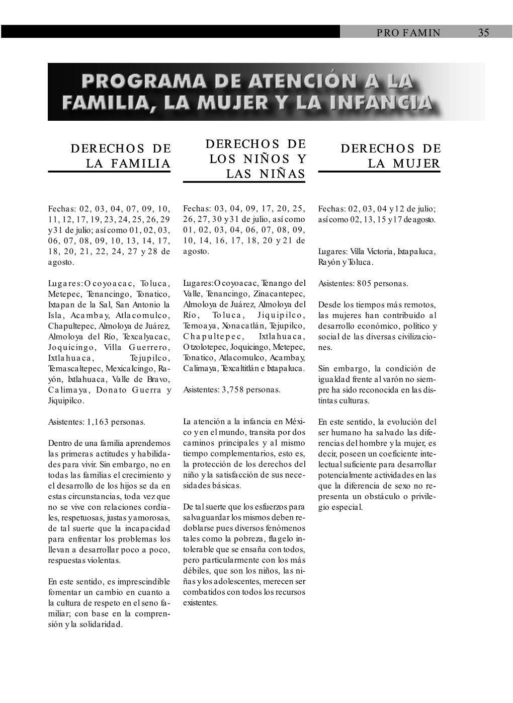 Derechos De La Familia Derechos De Los Niños Y Las