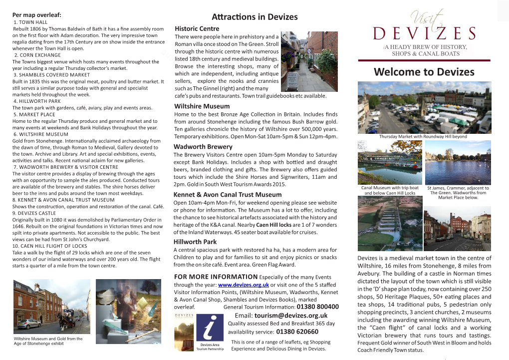 Welcome to Devizes.Pdf