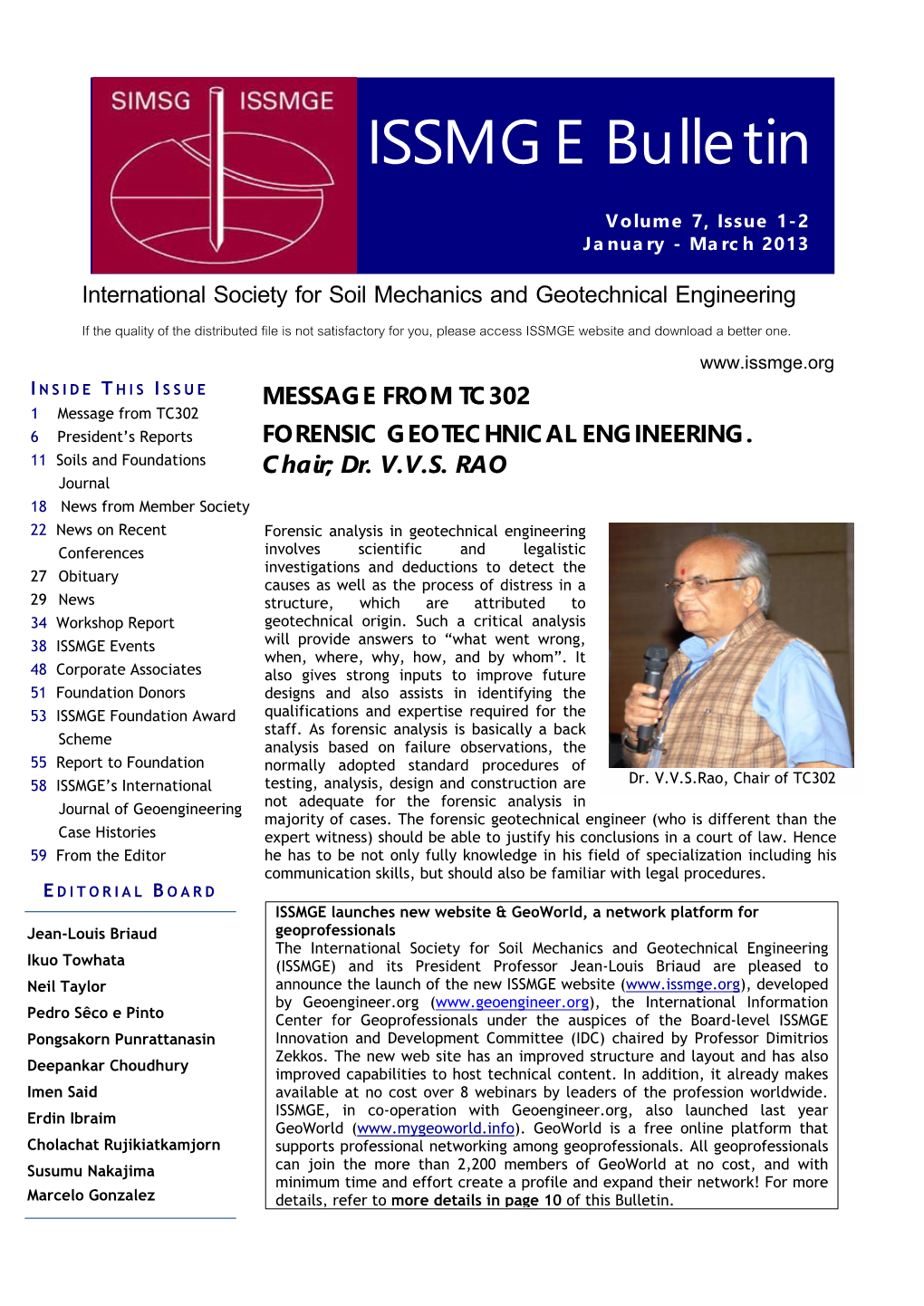 ISSMGE Bulletin