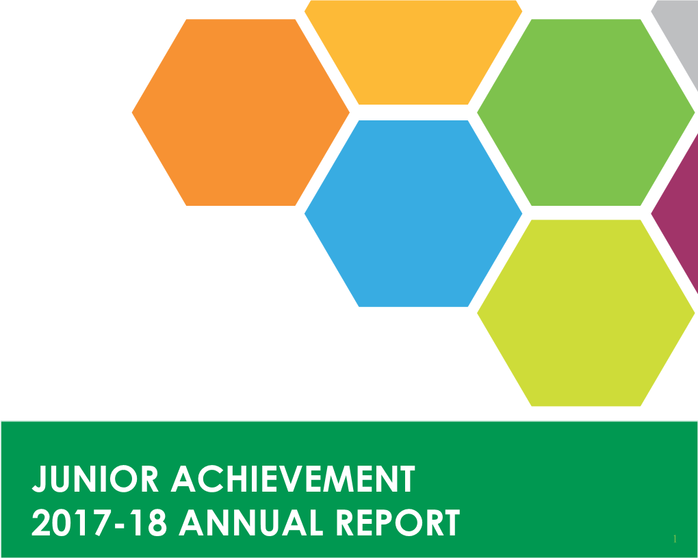 Junior Achievement 2017-18 Annual Report