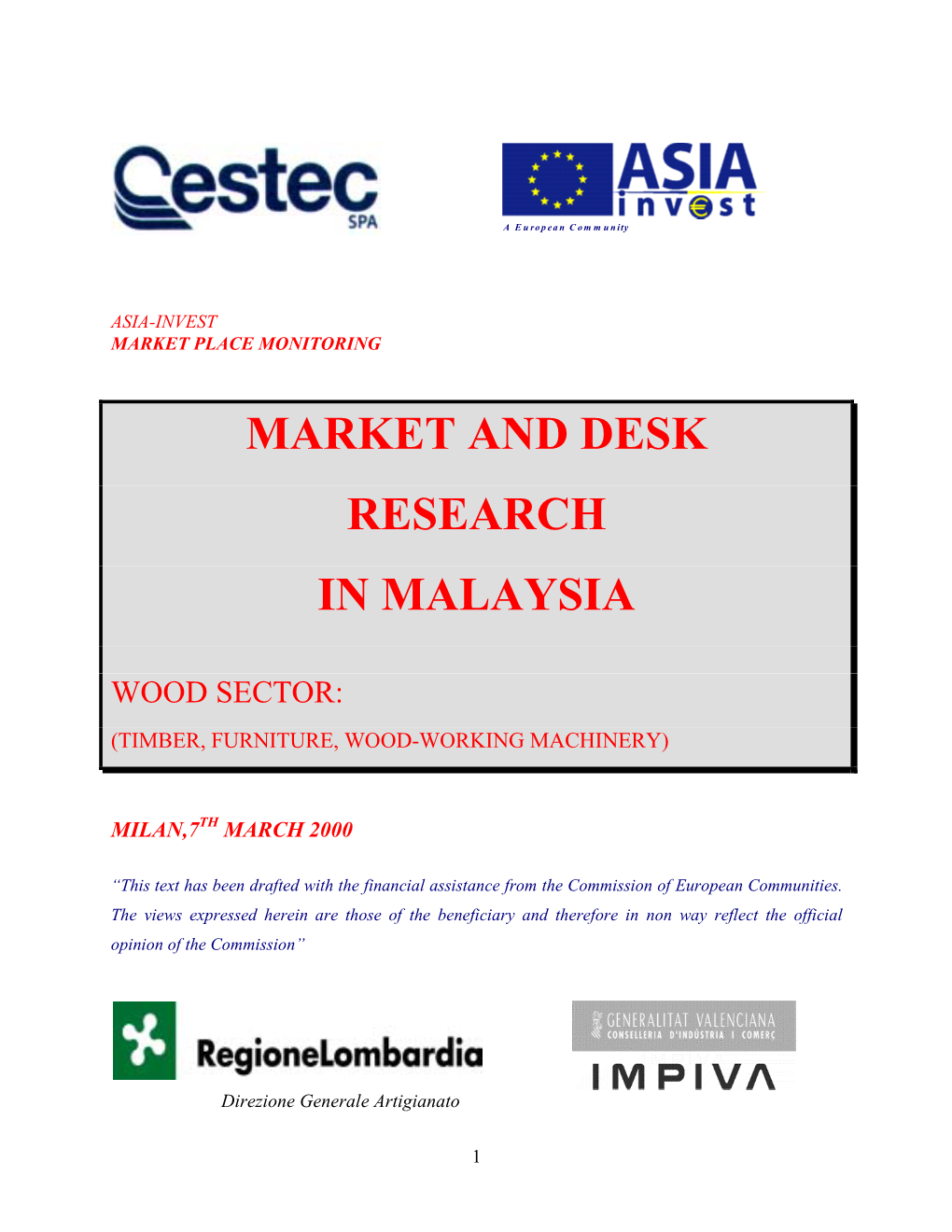 Market and Desk Research in Malaysia