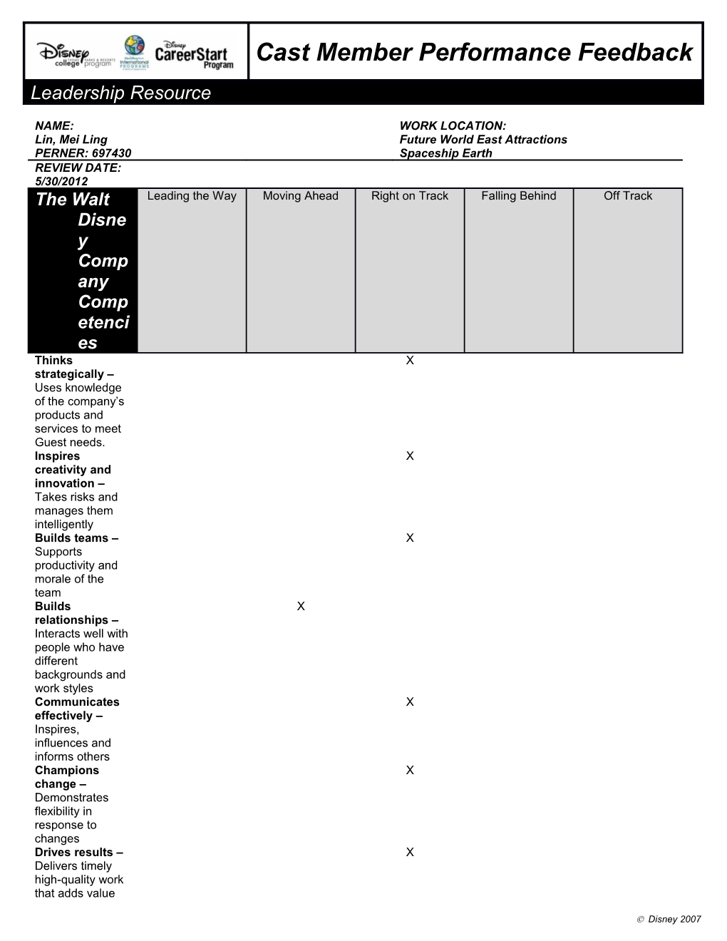 Leadership Check Ins