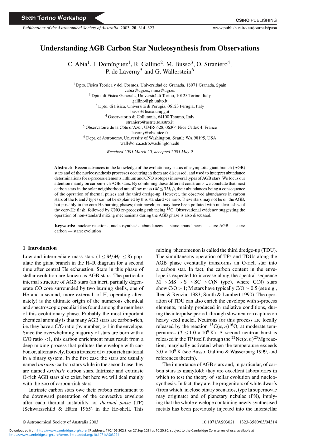 Understanding AGB Carbon Star Nucleosynthesis from Observations