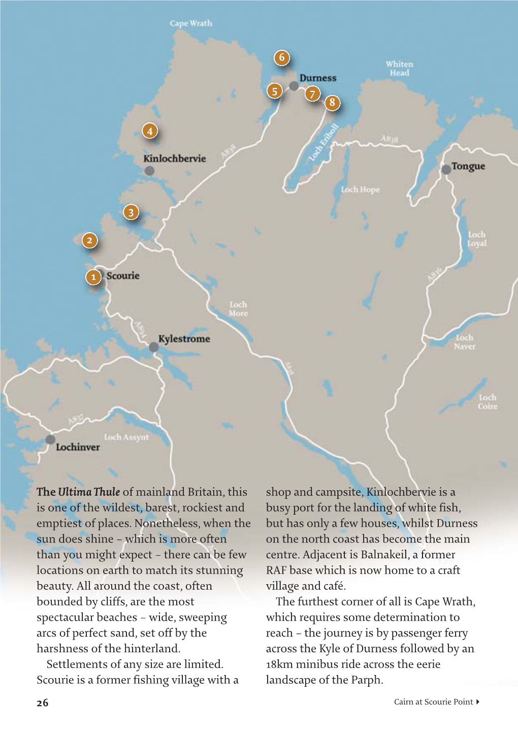 Caithness and Sutherland Master:Westlayout