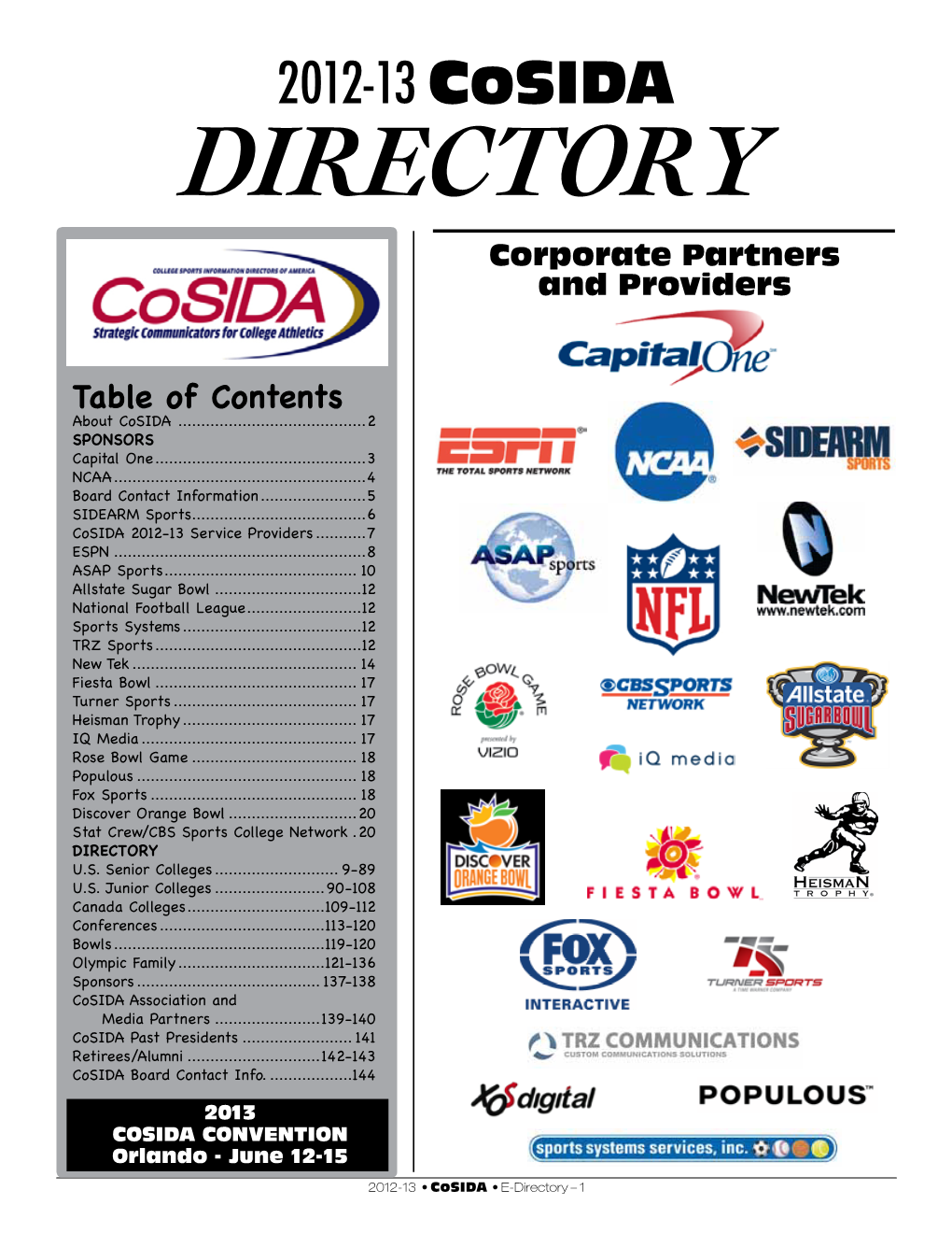 DIRECTORY Corporate Partners and Providers