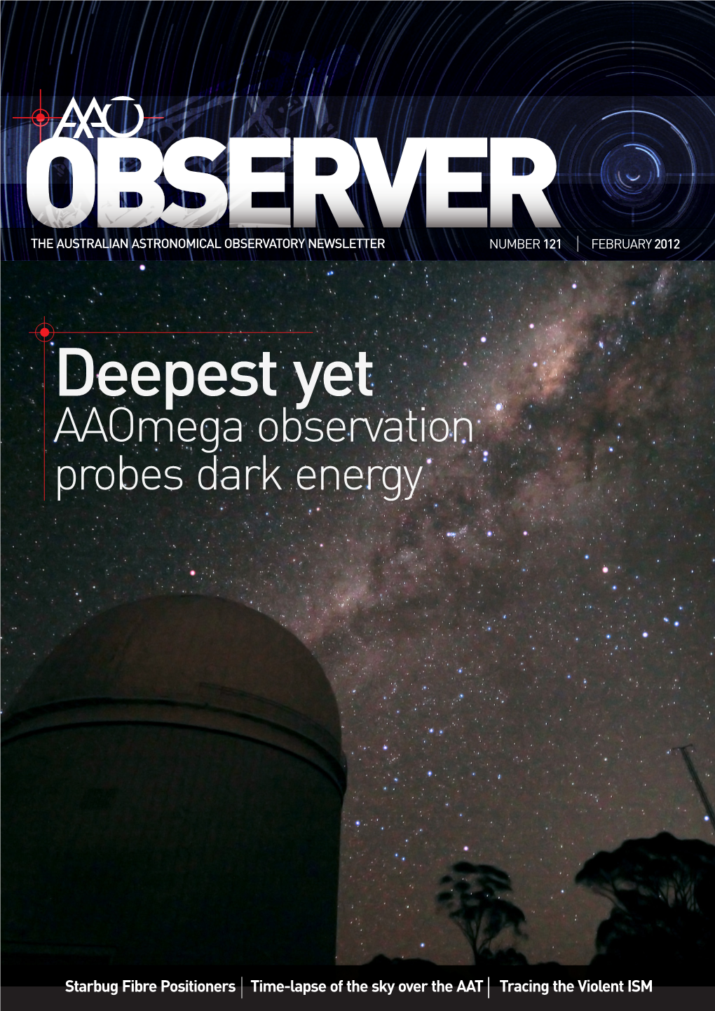 Deepest Yet Aaomega Observation Probes Dark Energy