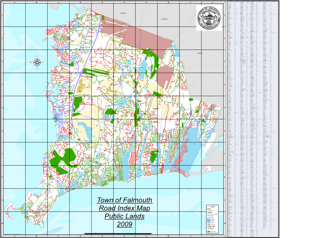 2009 Road Map Index (PDF)