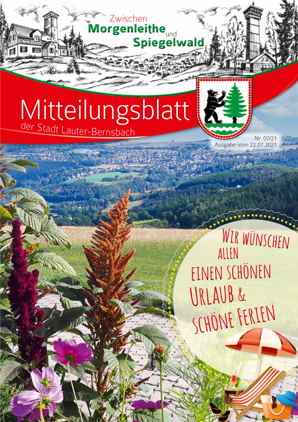 Mitteilungsblatt Der Stadt Lauter-Bernsbach Nr