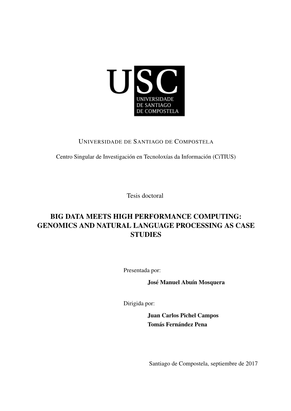 Genomics and Natural Language Processing As Case Studies