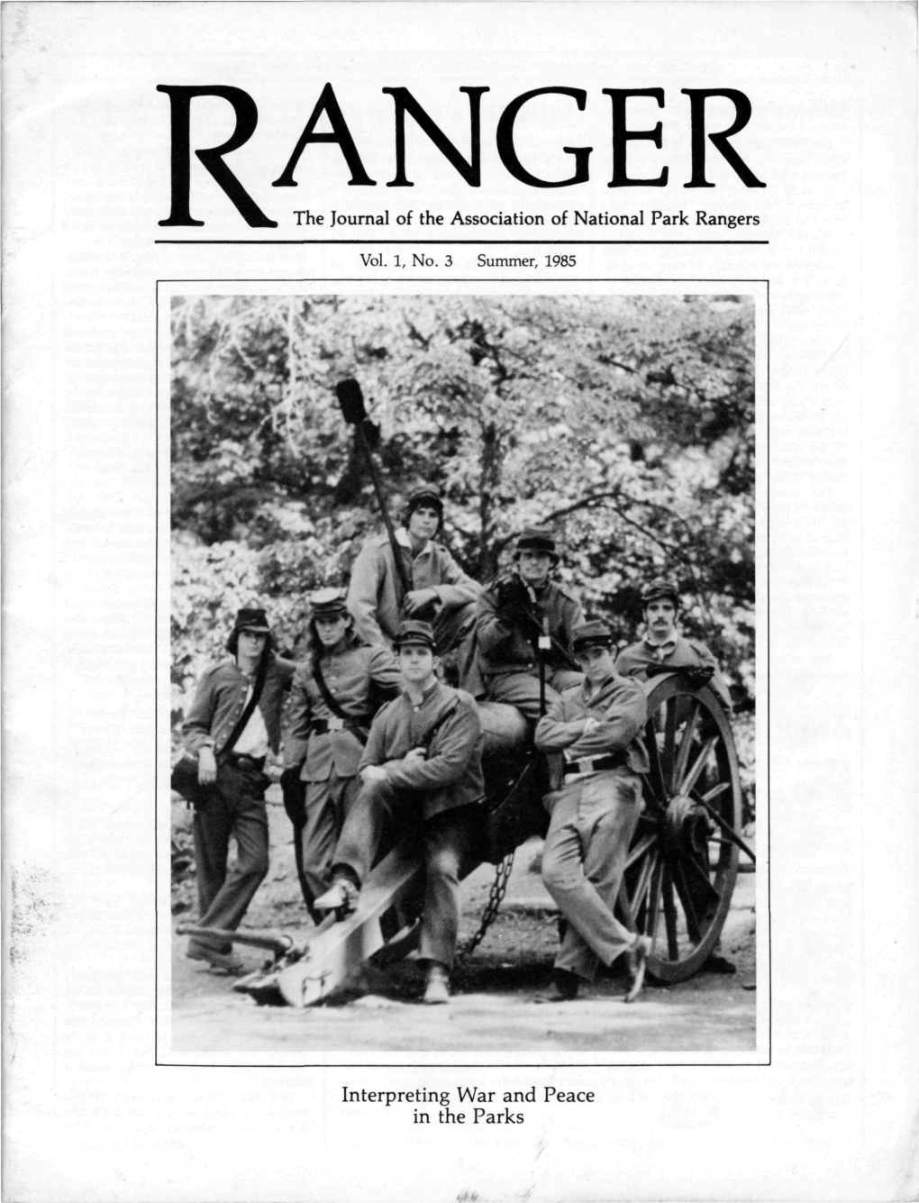 The Journal of the Association of National Park Rangers Interpreting